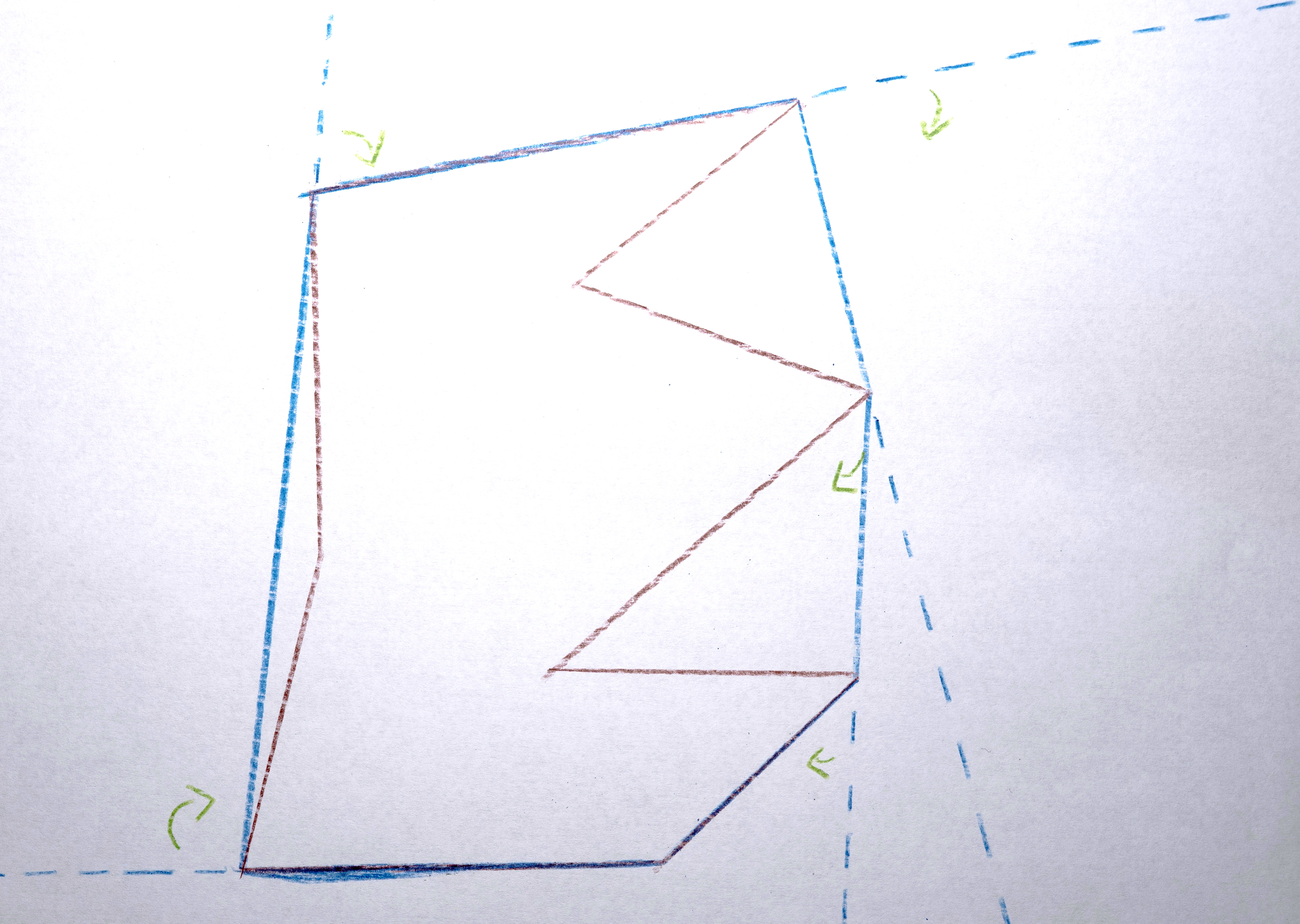 Continue this process until you reach the starting vertex.