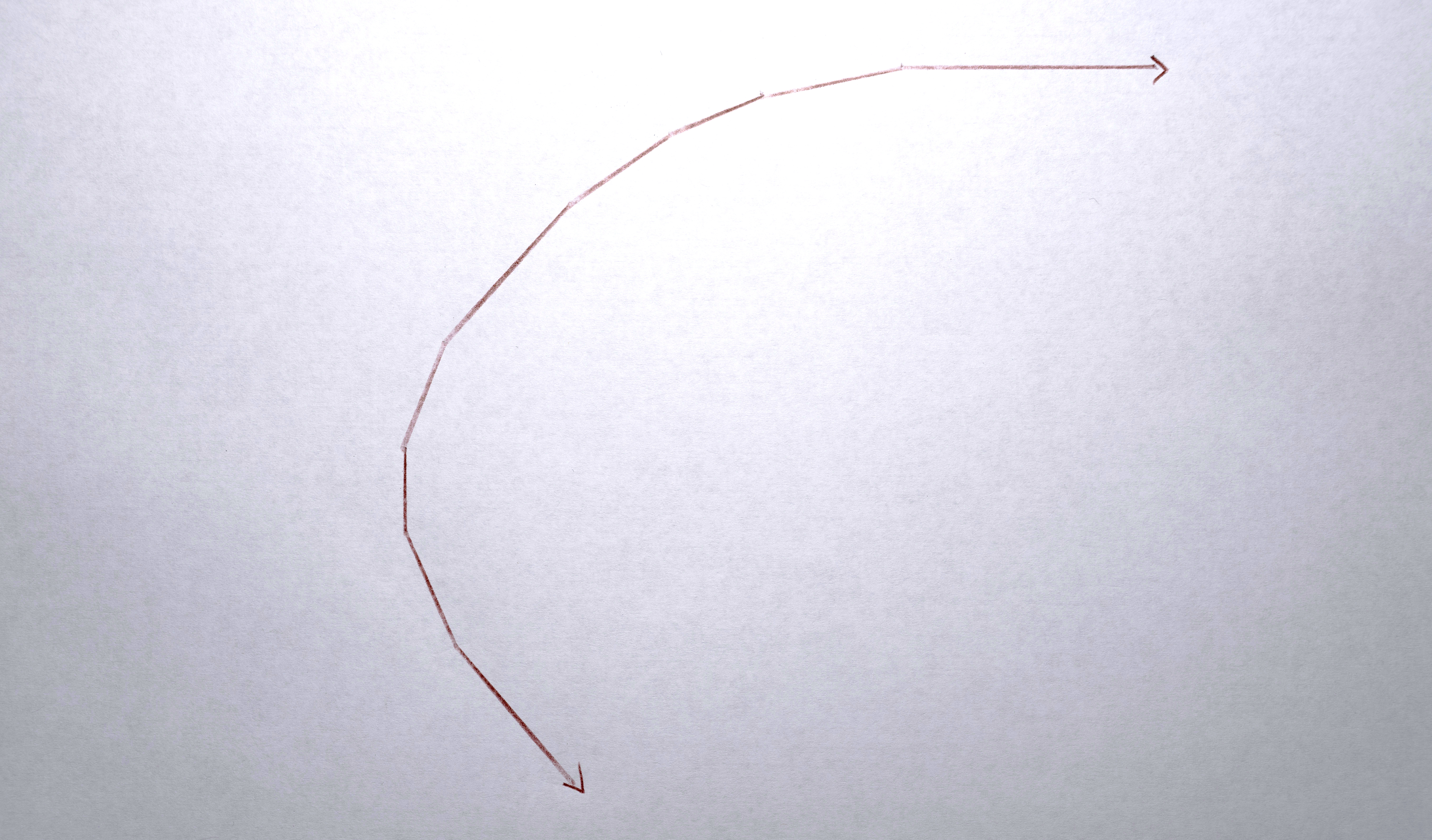 The rounded corners.