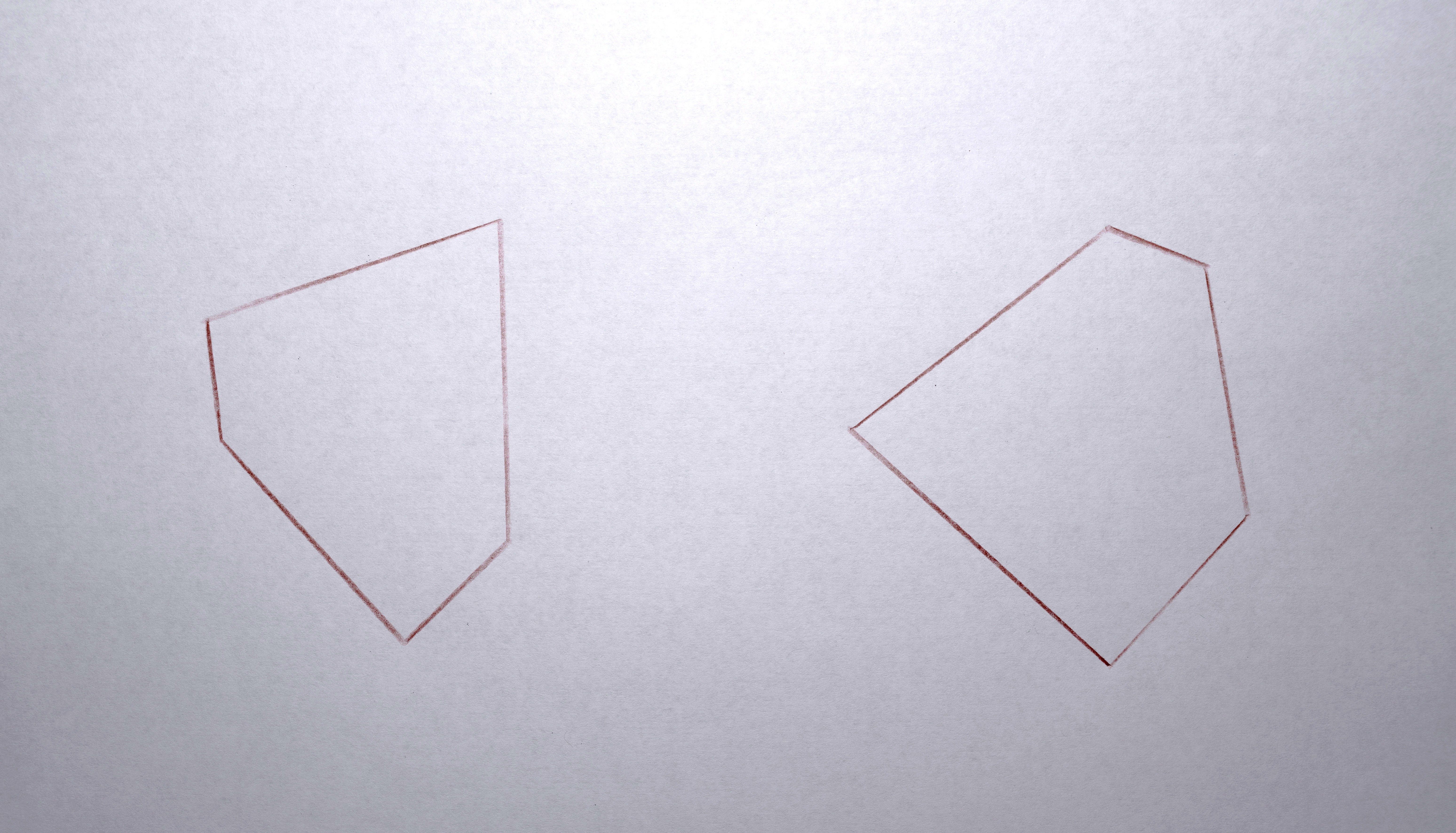 Two polygons that I'd like to morph between.